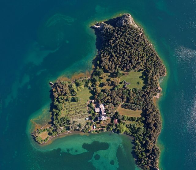 Isola Bisentina nel Lago di Bolsena